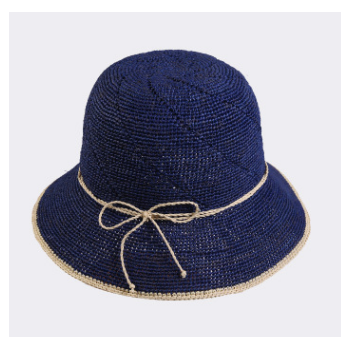 帽子女士夏天海邊遮陽帽出游度假鉤針帽戶外沙灘太陽帽百搭草帽