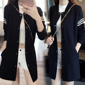 2018春季新款大碼女裝胖mm加肥加大寬松棒球服長袖休閑減齡外套女
