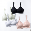日本無痕內衣女無鋼圈運動裹胸背心一片式抹胸罩防震睡眠聚攏文胸