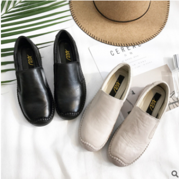 時尚百搭鞋 春季新款舒適女士休閑鞋春季 一件代發(fā)系帶百搭女鞋