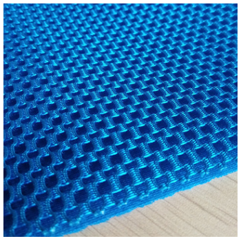 廠家供應三明治網眼布 鞋材箱包坐墊針織面料 全滌三明治網布