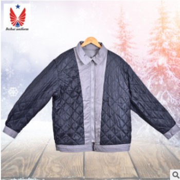 冬季工作服 勞保棉衣現貨批發防寒工作服棉衣定做戶外勞保工作服