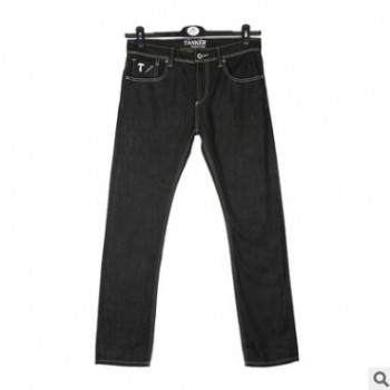 2018男士秋冬款牛仔褲男 男式牛仔褲加工 男士修身直筒牛仔褲