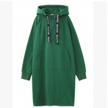 日本女裝MILKFED中長款衛衣裙