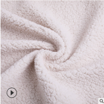 廠家定做230g舒棉絨嬰樂絨 玩具保暖鞋里布羊羔絨棉花絨針織絨布