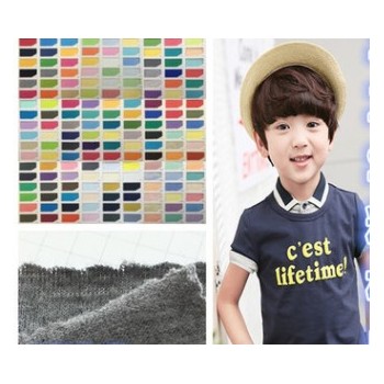 現貨針織布 精梳棉32S支精棉單面150G全棉平紋男女童裝T恤面料