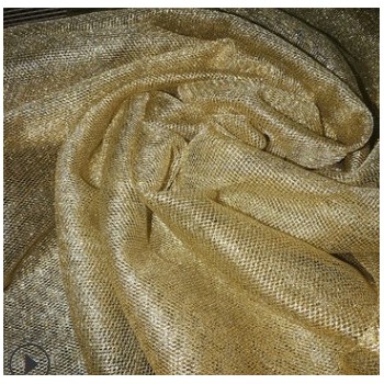 廠家現貨供應亮光 全滌金絲菱形網眼布箱包手袋服裝網布面料