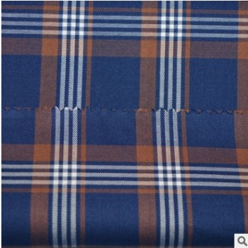 GRANDE 高端休閑商務大格子襯衫面料 英倫風 628065