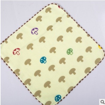 家居男女通用毛巾竹纖維小毛巾帶掛鉤小方巾家具用品小方巾批發