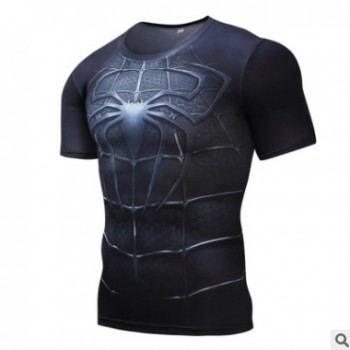 男士 蜘蛛俠系列 緊身衣 壓縮衣 運動服 籃球服