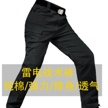 春夏款戰術褲多口袋軍迷褲男戶外防刮褲工裝褲特種兵純棉彈力批發