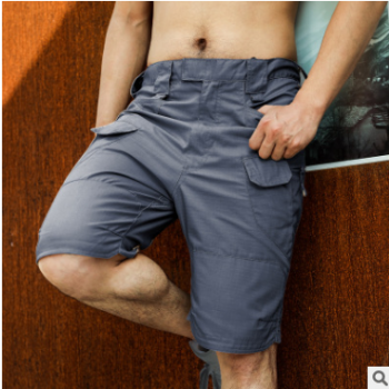 廠家直薄利銷熱賣IX7短褲戰術短褲格子布料戶外工裝短褲男戰術褲