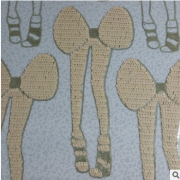 廠家生產(chǎn)定做 電腦繡花 亮片繡 金片繡 珠片繡 疊片機(jī)繡 推廣