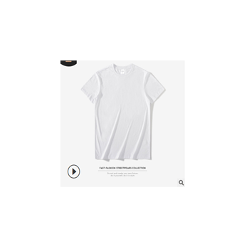 ARTIE男裝 高品質純棉洗水刷毛廣告杉文化衫短袖 t恤男定制廠家