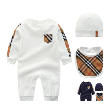 新生嬰兒兒衣服初生寶寶連體衣網紅嬰兒服可愛超萌春秋裝幼童哈衣