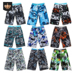 夏季新款休閑百搭沙灘褲 男士運動速干五分褲 低價地攤貨源批發