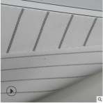 彈力色織四面彈布料 冰絲雙豎條四面彈力面料