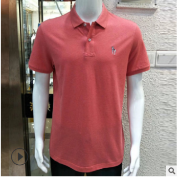 2020夏季新款男士t恤高檔高爾夫polo衫翻領(lǐng)商務(wù)休閑T恤男一件代發(fā)