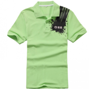 翻領polo衫男廣告衣服文化衫t恤定制logo工作服定做短袖工衣印字
