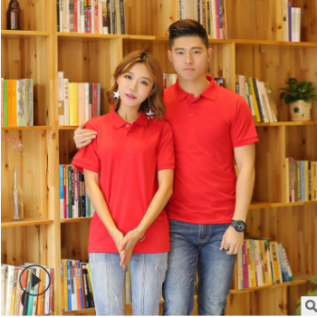 翻領(lǐng)廣告衫定制企業(yè)POLO衫短袖工作服團(tuán)體服文化衫定做批發(fā)印logo