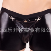 速賣通亞馬遜外貿(mào)貨源 情趣男士內(nèi)褲漆皮緊身褲夜店舞臺ds演出服
