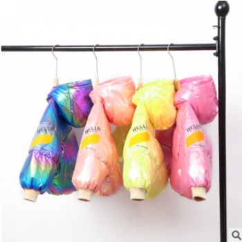 2019年新款兒童羽絨服男童炫彩糖果色中小童女童白鴨絨羽絨服外套