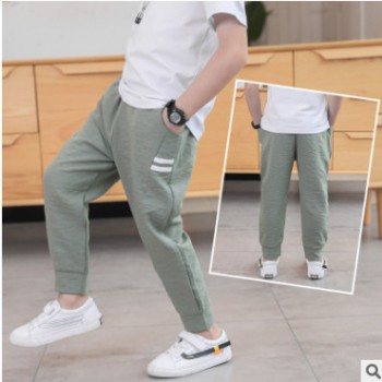 一件代發(fā)2020夏季新款童裝男童中大童韓版休閑空調(diào)褲女童防蚊褲潮