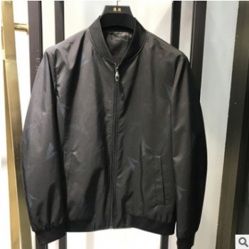 浪淘2020新款春秋季男裝棒球領(lǐng)運(yùn)動(dòng)長(zhǎng)袖外套男休閑潮流印花夾克男