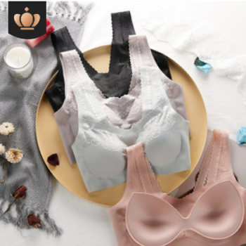 新款美背背心防走光無(wú)痕一片式聚攏無(wú)縫裹胸抹胸?zé)o鋼圈內(nèi)衣女聚攏