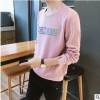 春秋季男士長袖衛(wèi)衣2019新款韓版潮流休閑寬松圓領(lǐng)時(shí)尚青年上衣服