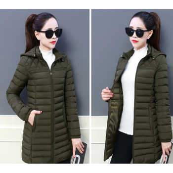 反季棉衣女中長款清倉新款2020韓版潮流冬季媽媽時尚工裝棉服外套