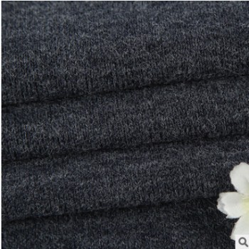 廠家直供 粗針?lè)峦妹b面料 毛線粗針絨布 呢大衣外套服裝布料