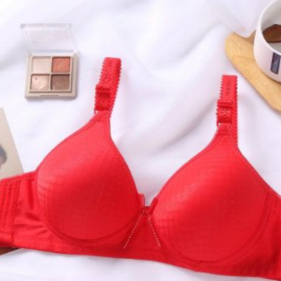 內衣女無鋼圈大碼夏季薄款透氣舒適性感聚攏文胸收副乳防下垂胸罩