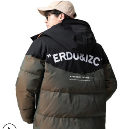 羽絨服男2020冬季新款休閑潮流青少年帥氣加厚保暖白鴨絨男士外套