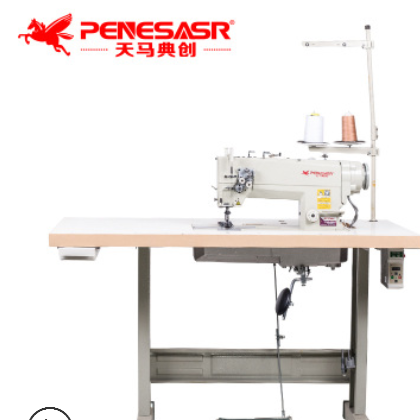 廠家直銷 842/845電腦直驅雙針機 雙針桿分離拐角平縫機 縫中設備