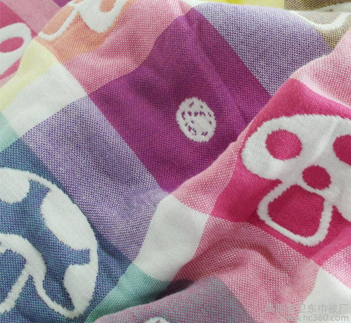 高陽直銷坯布 100%純棉 嬰幼兒純棉蘑菇提花紗布嬰童家紡