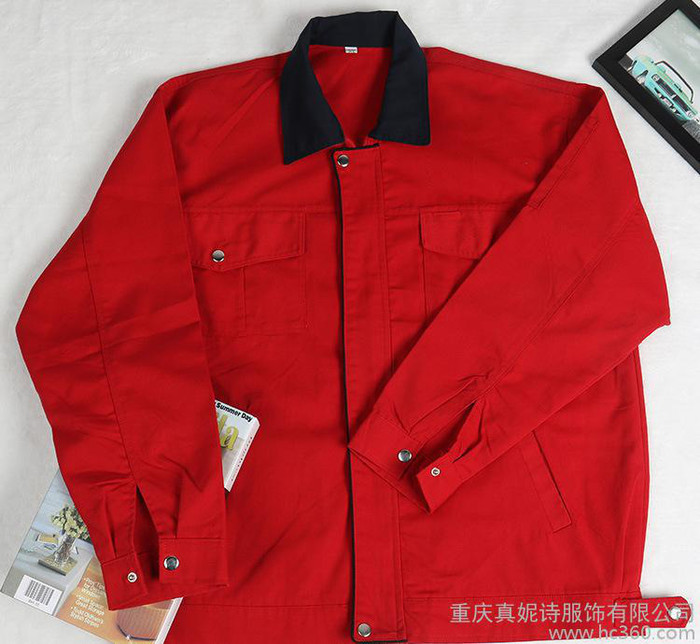 真妮詩服飾 男女工作服 純棉工作服
