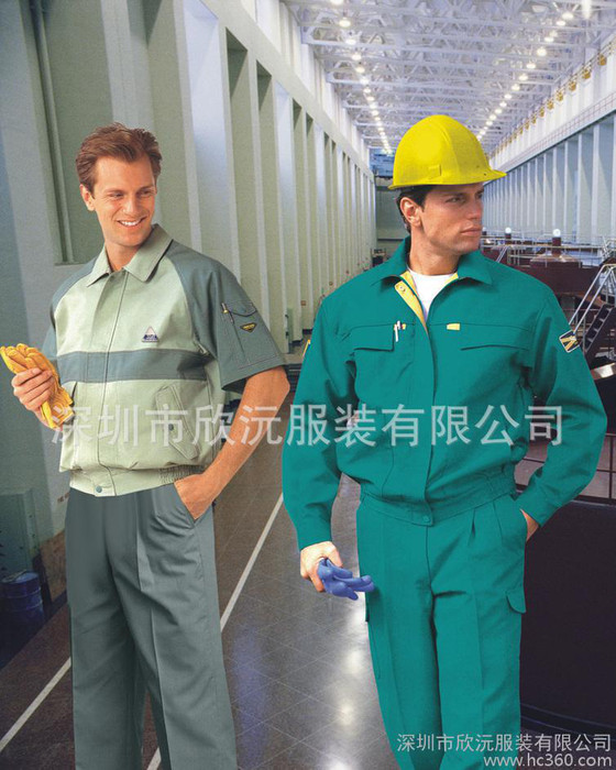 【廠家直供2011新款工作服】訂做新款2012工作服制服、冬裝廠服