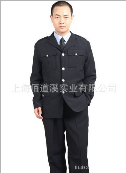 供應(yīng)佰道溪保安工作服秋冬裝