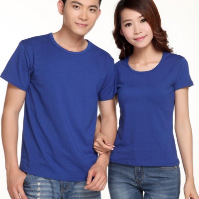 定制短袖純棉工作服T恤定做學生班服翻領POLO廣告衫可印字印logo