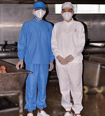 尺度服飾 專業食品工作服  出口品質 滿足食品企業HACCP需求