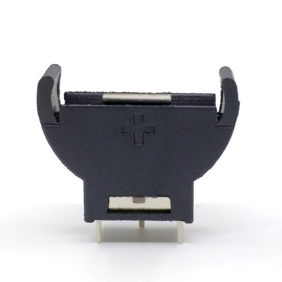 **批發 CR2032紐扣電池座 BS-2032-5 NI DIP插件電池座