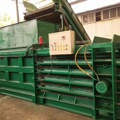 直銷棉紗臥式打包機 廢料金屬打包機 噸袋塑料薄膜舊紙箱打包機 廢料金屬打包機 噸袋塑