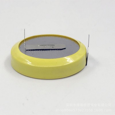 CR2450 3V扣式電池 貼片焊腳臥式紐扣電池