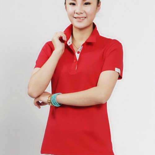 女式短袖t恤 休閑翻領T恤 顏色