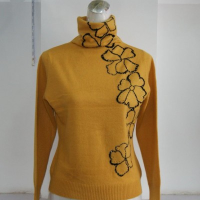 供應(yīng)伊東YD83007羊絨衫 羊毛衫批發(fā)