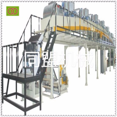 【專注涂布機行業】同盟涂布機、復合機、皮革處理機、貼合機、分切機、卷布機  TM-809電子干膜涂布機