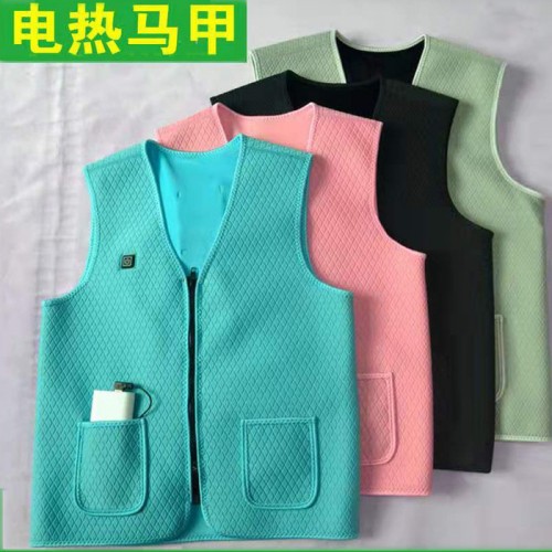 電熱馬甲電發熱衣服智能usb加熱馬甲男士中老年馬甲背心智能
