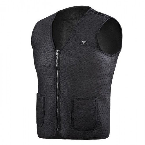 發熱背心USB 充電加熱馬甲  智能電熱馬甲 保暖背心加熱衣服男女