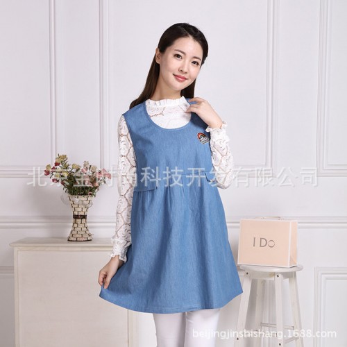 金時尚防輻射服防輻射孕婦裝2017新款防輻射孕婦馬甲夏季爆款